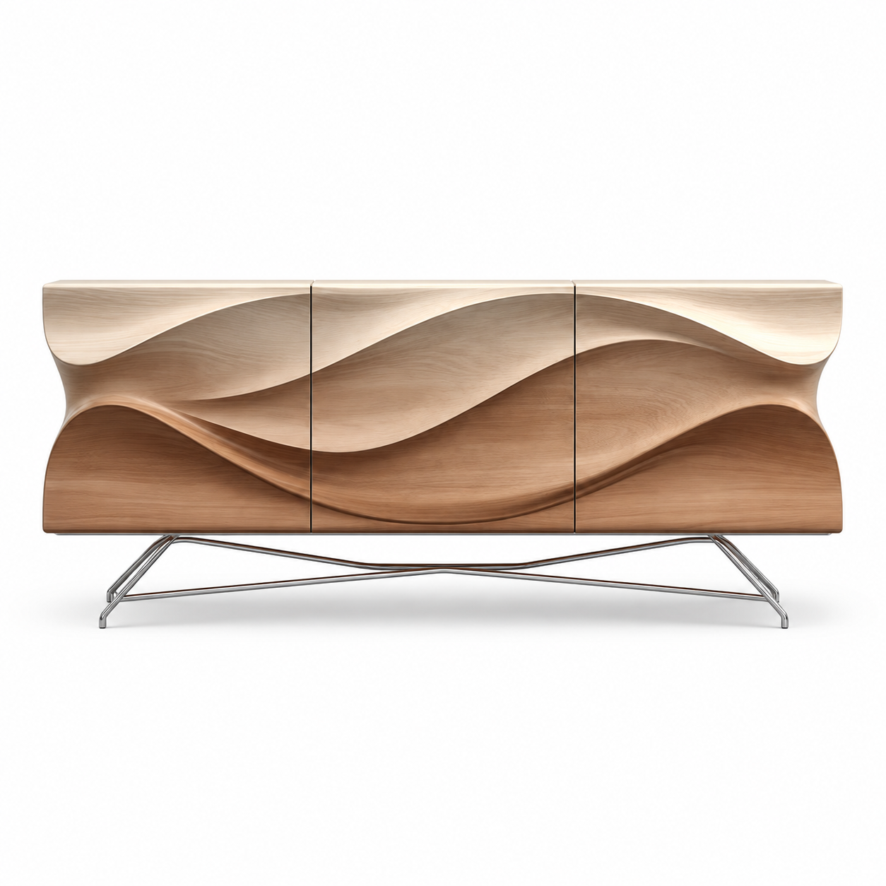 Wave Sideboard on white