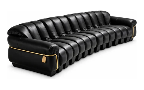 Leather sofa
