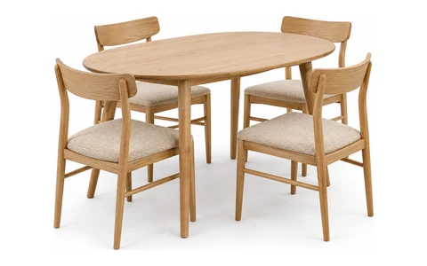 Wood dining set